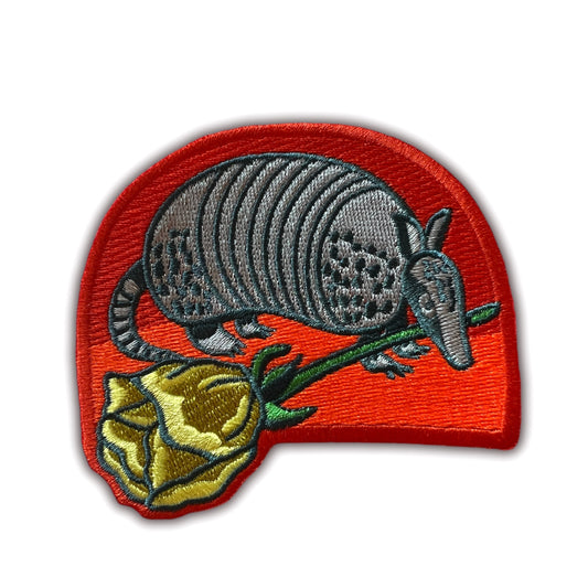 Armadillo Rose Digital Patch