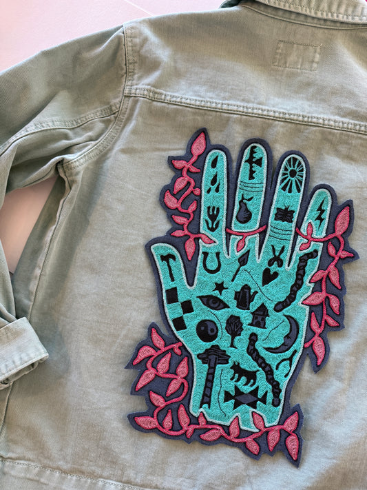 Magic Hand Backpatch - Vine