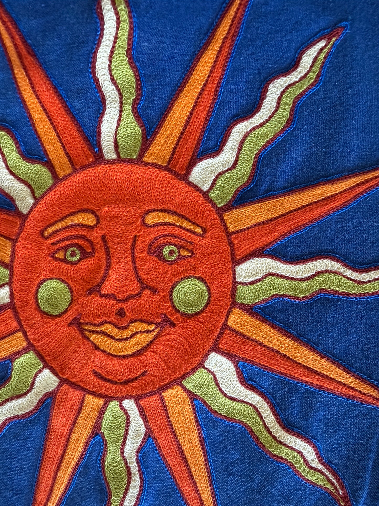 Vintage Embroidered French Chore Coat - Big Sun