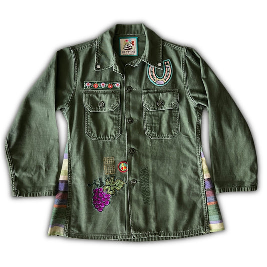Vintage Military Shirt - Mirror Ponies