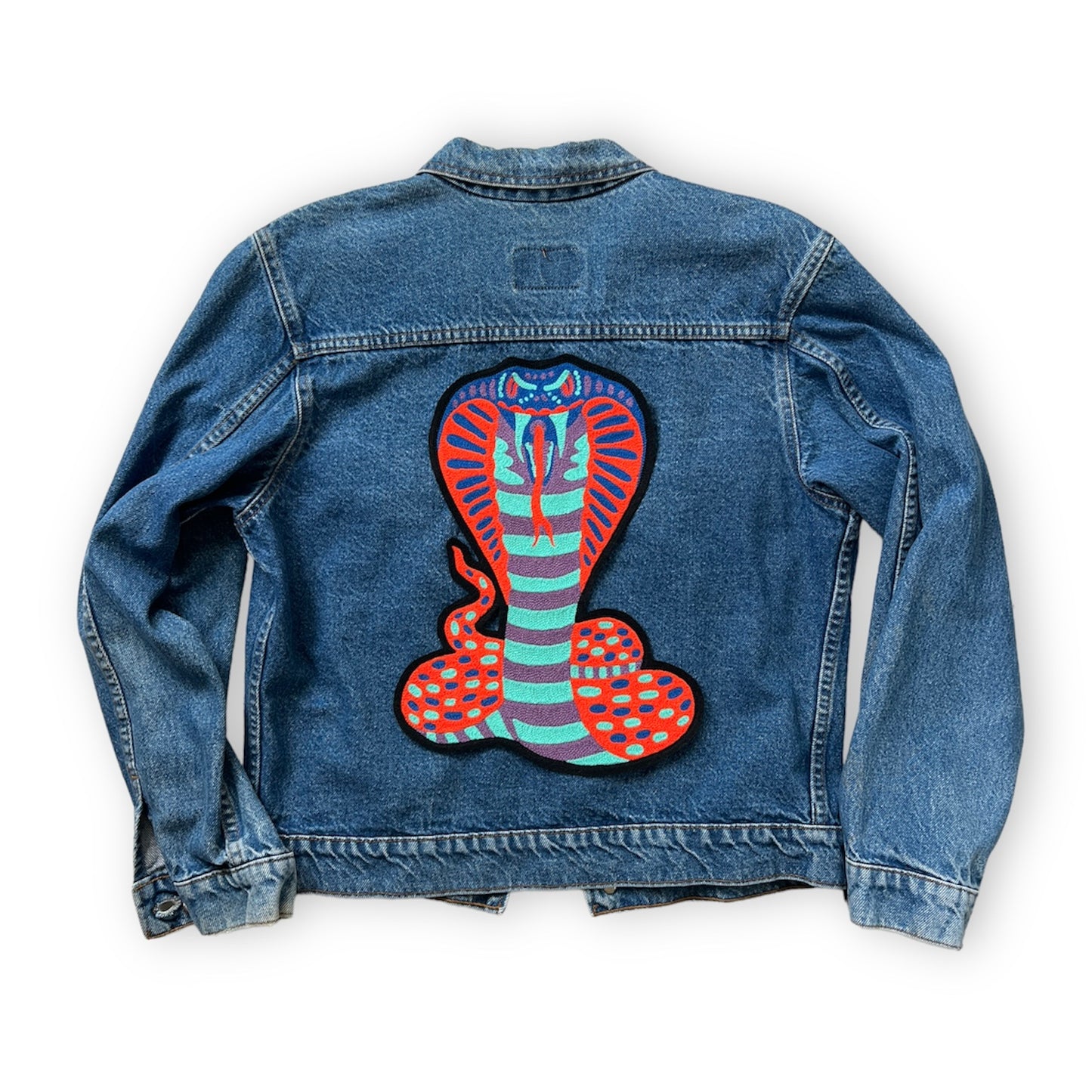 Real Gold + Die Trying Cobra Backpatch