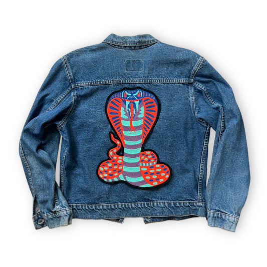 Real Gold + Die Trying Cobra Backpatch