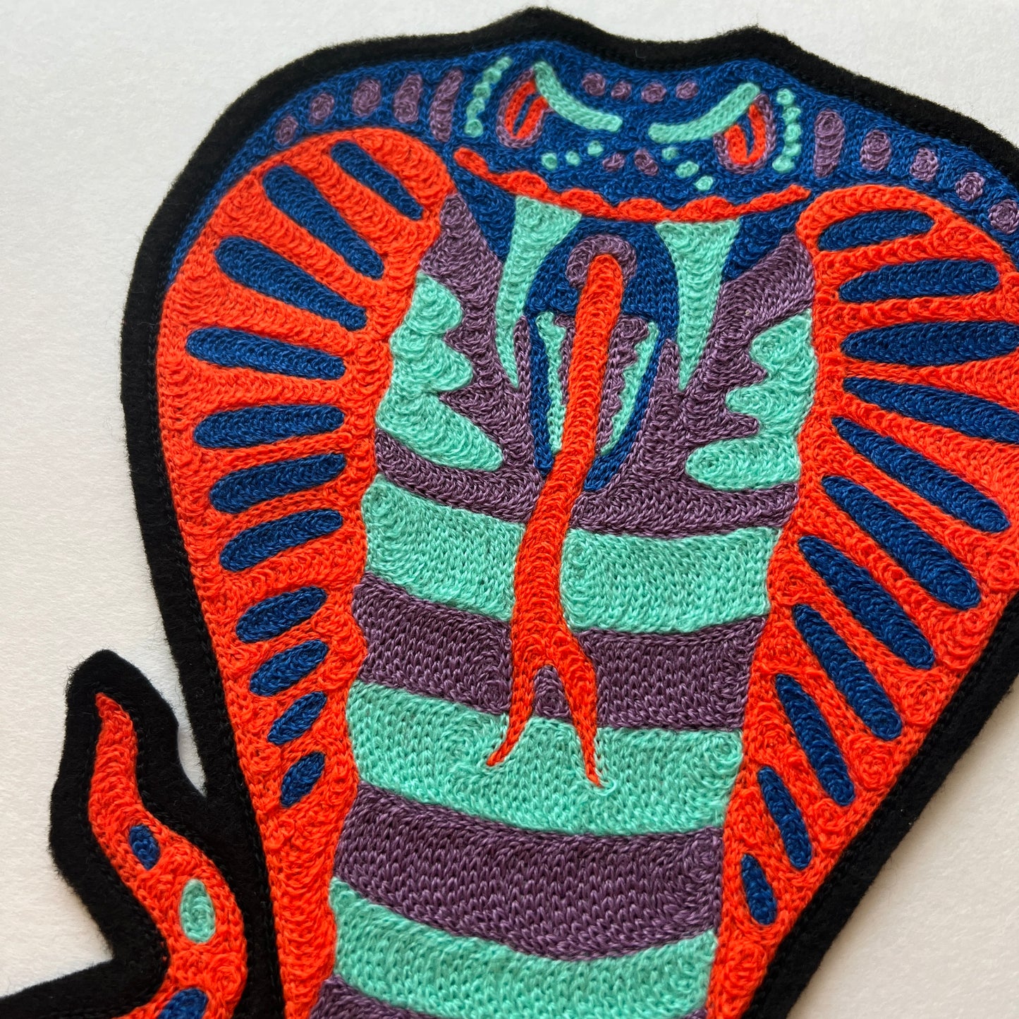 Real Gold + Die Trying Cobra Backpatch