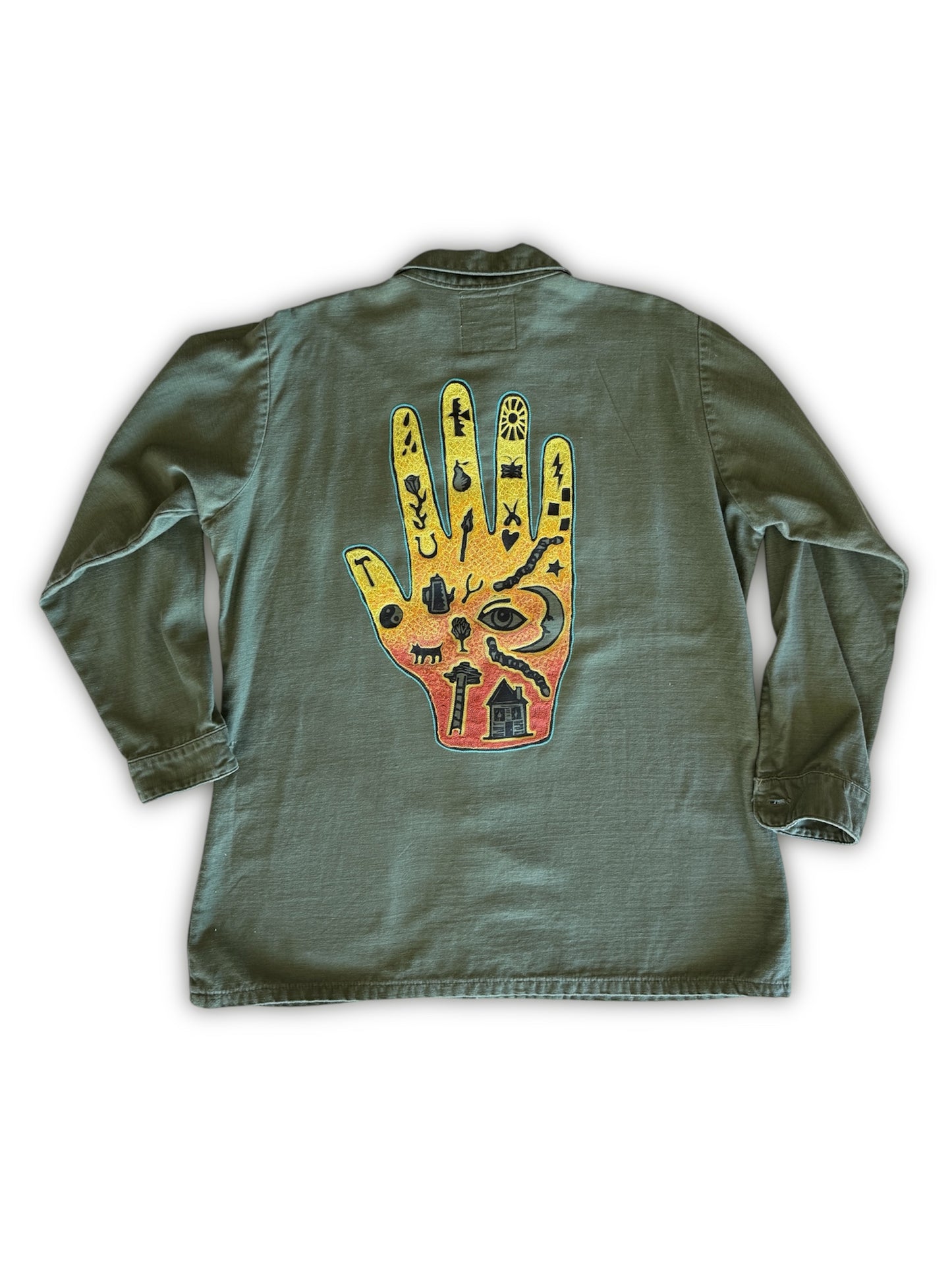 Semi-Custom - Vintage Embroidered Shacket - Campfire