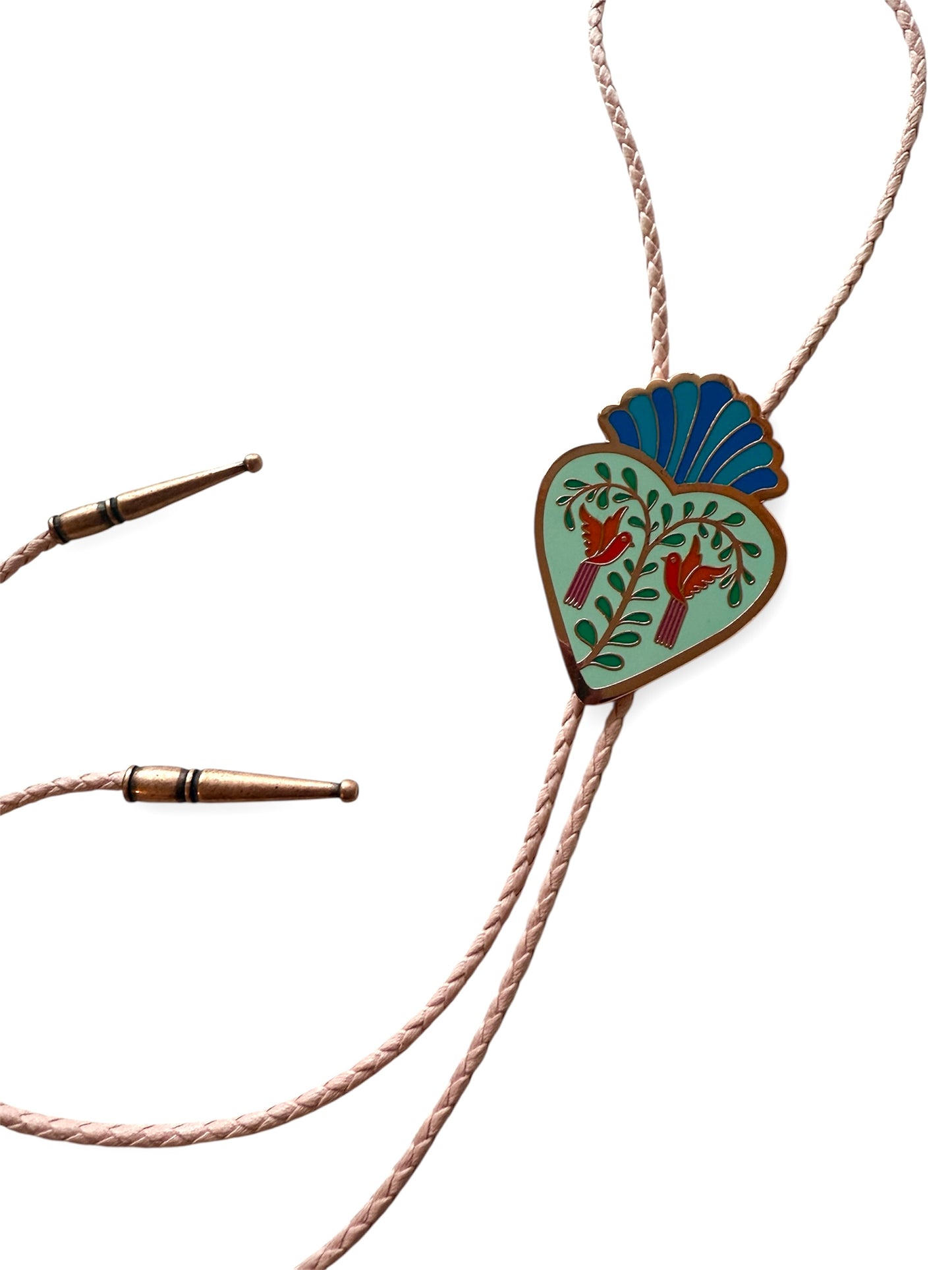 Love Birds Bolo Tie