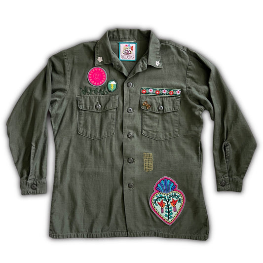 Vintage Military Shirt - Memento Mori