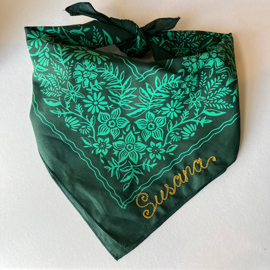 Aster Bandana - Dark Green
