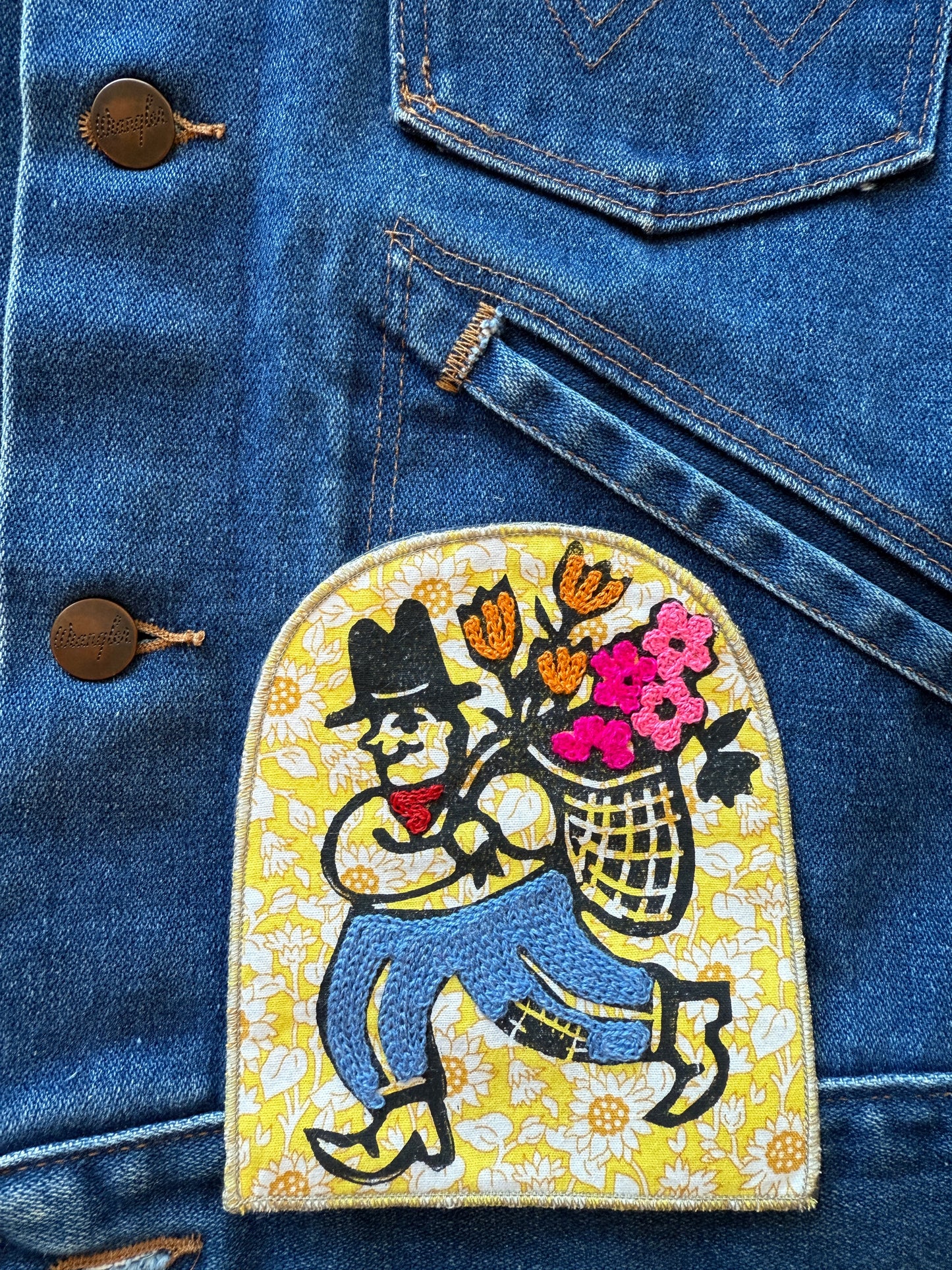 Flower Basket Patch