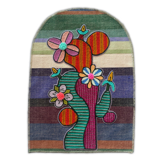 Serape Cactus Backpatch
