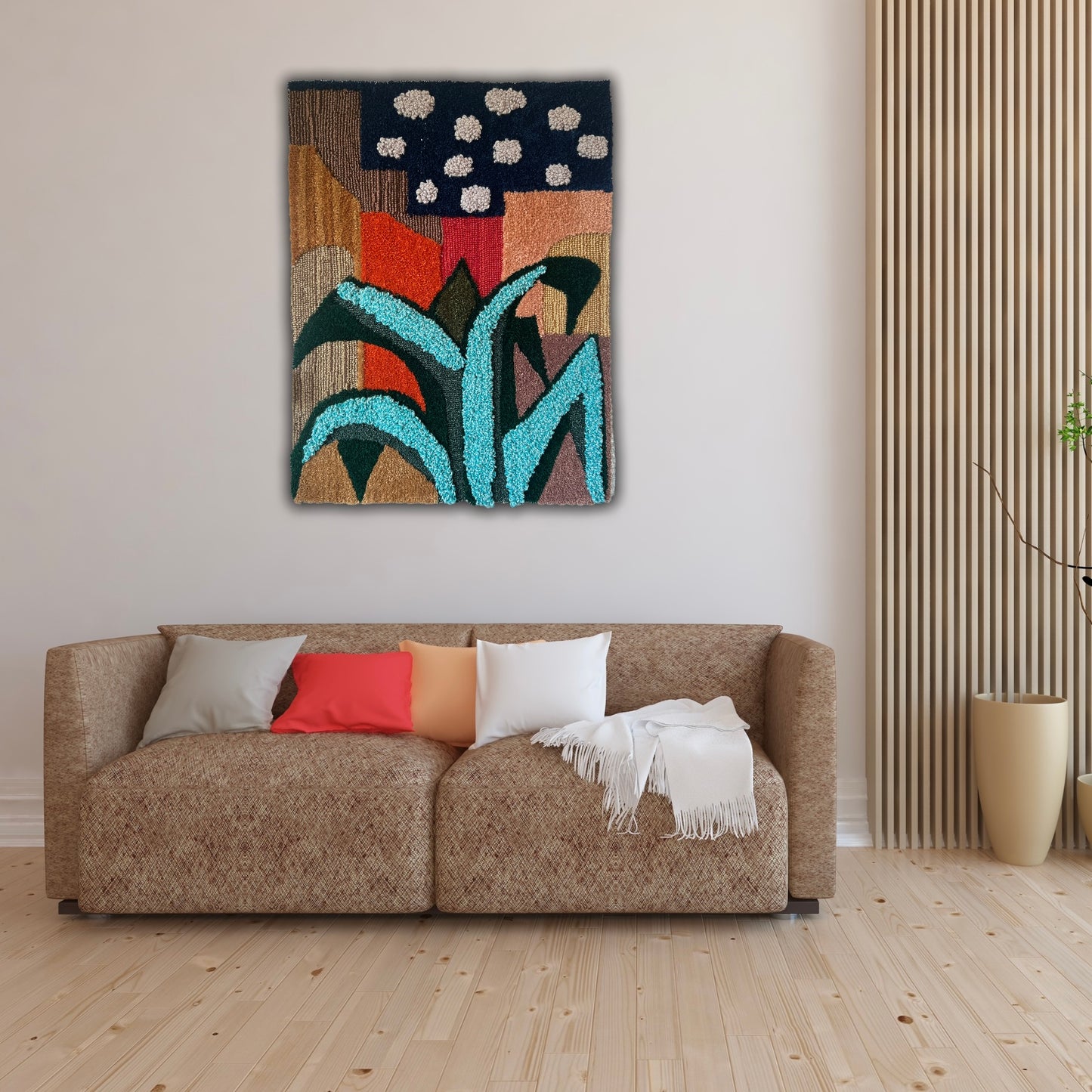 Agave Adobe Wall Hanging