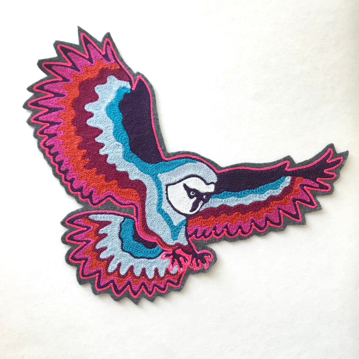 Swooping Owl Backpatch