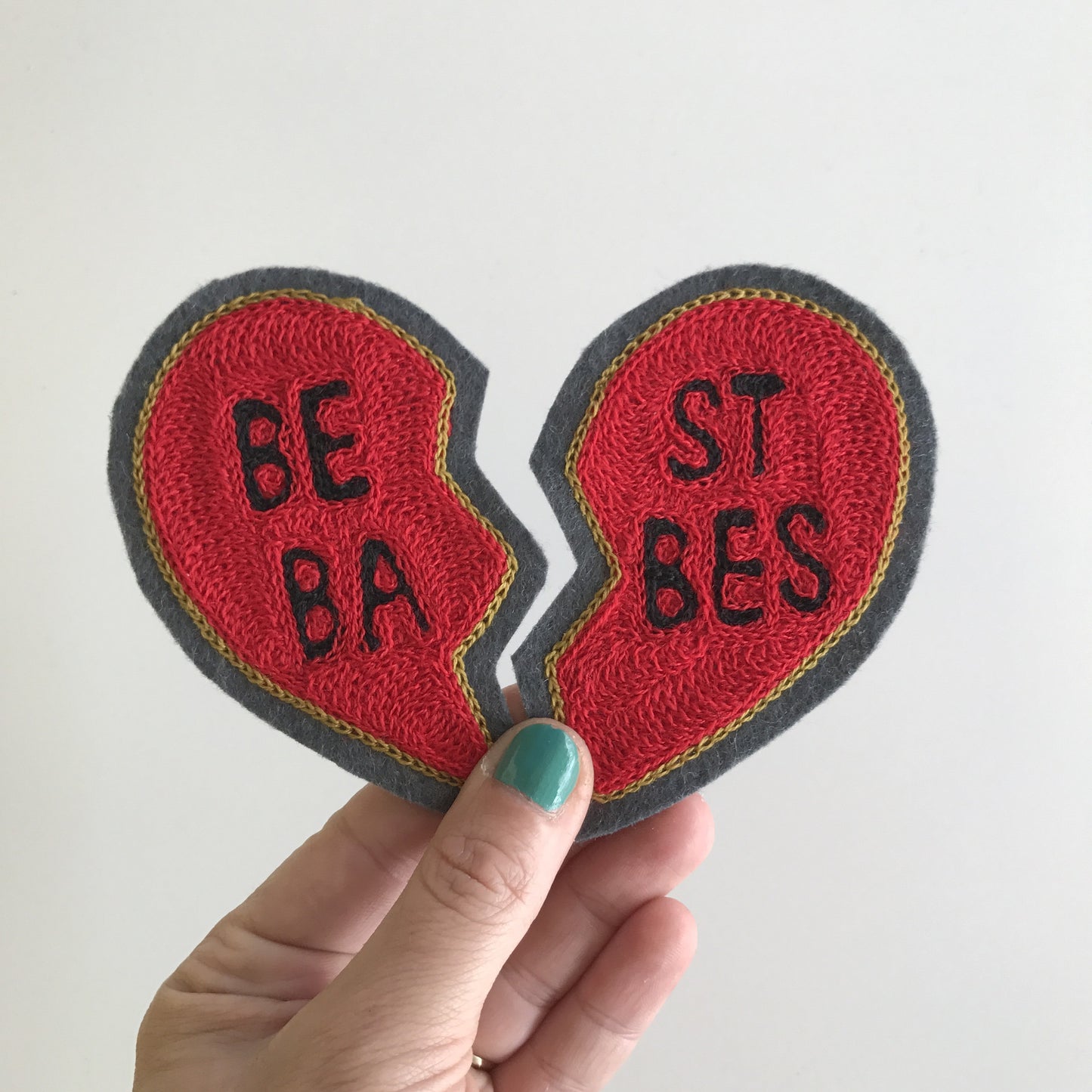 Best Babes Chainstitch Patch Set