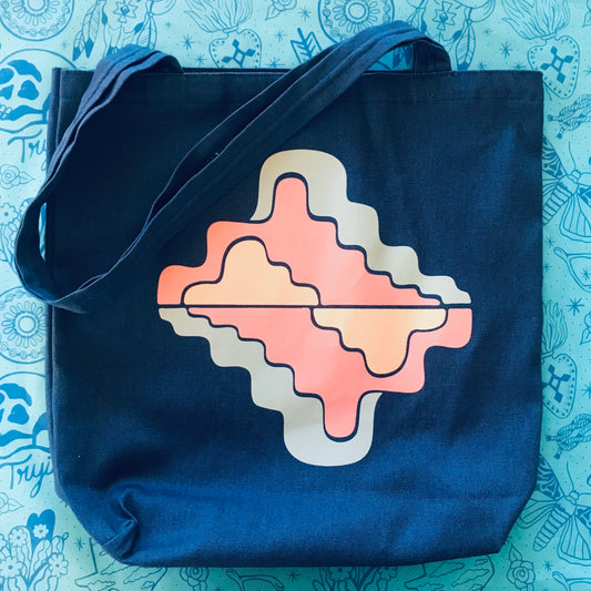 Cloud Mirror Tote Bag