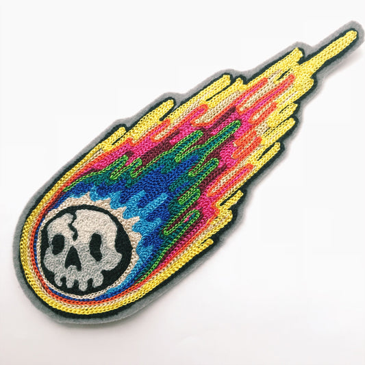 Death Comet Chainstitch Patch