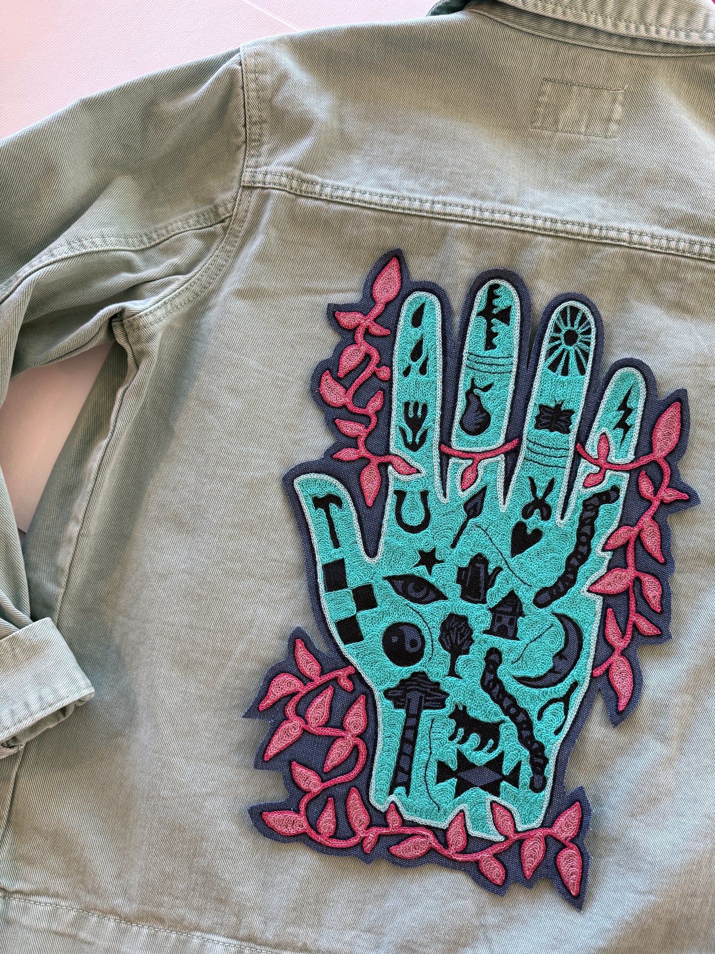 Magic Hand Backpatch - Vine