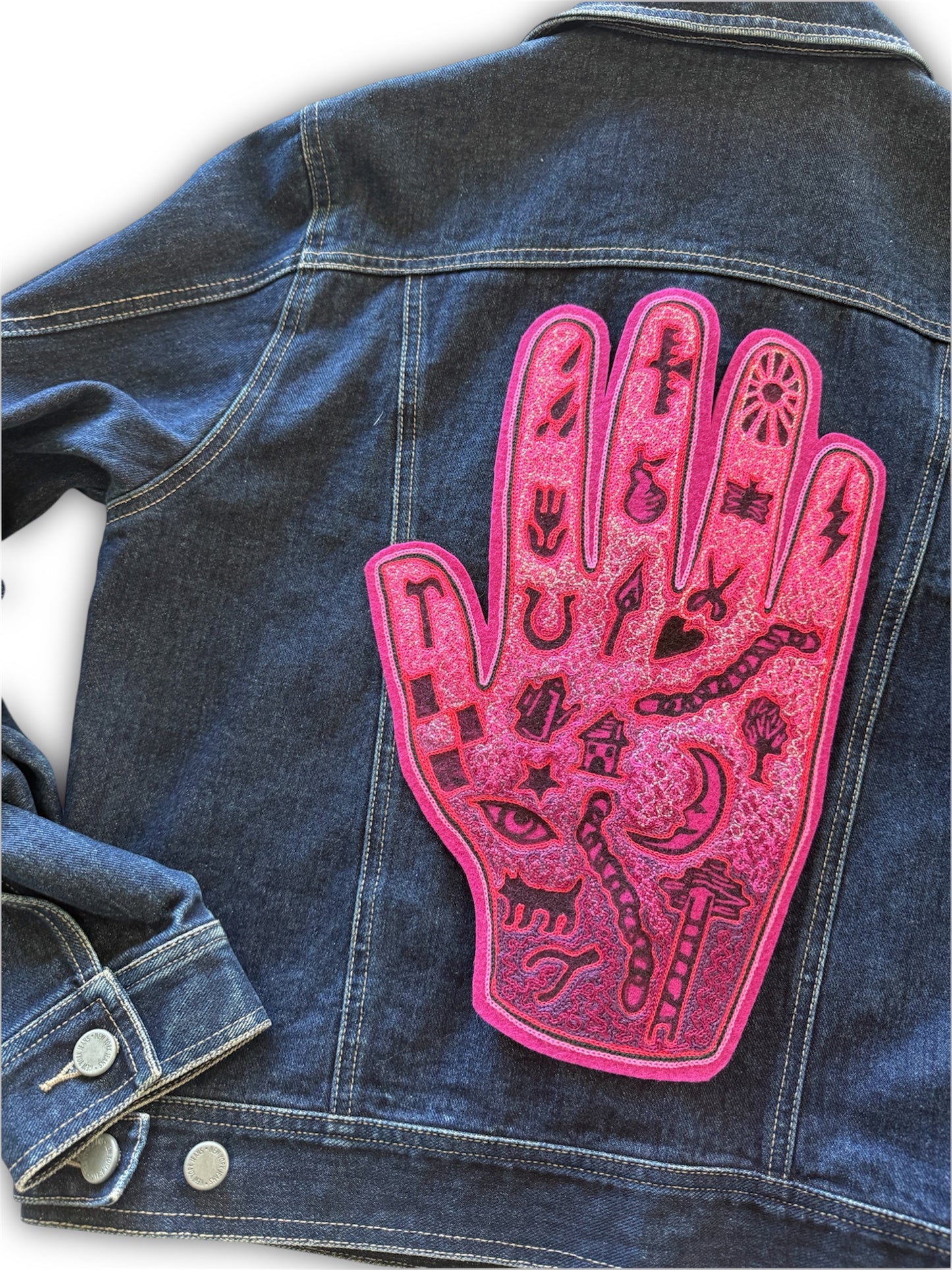 Magic Hand Backpatch - Pink/Purple