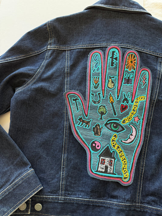 Magic Hand Backpatch Blue Multi