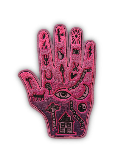 Magic Hand Backpatch Pink Purple