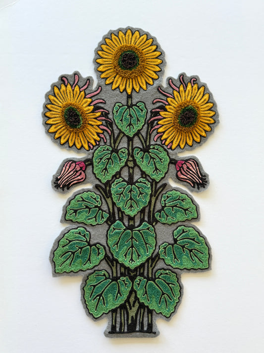Sunflowers Backpatch XL