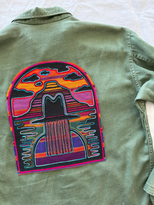 Sunset View Serape Backpatch 02