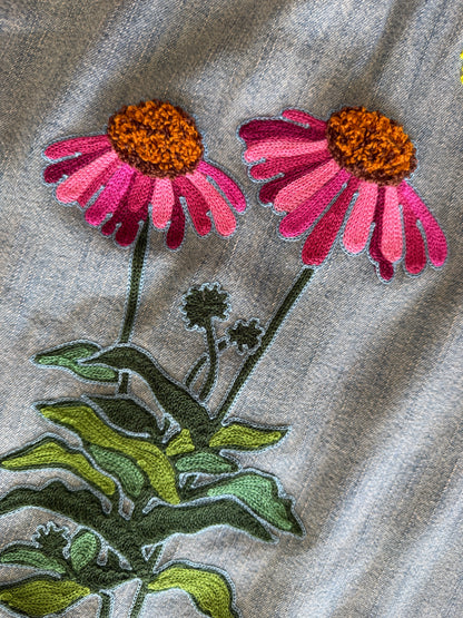 Vintage Denim Shirt - Coneflower 02