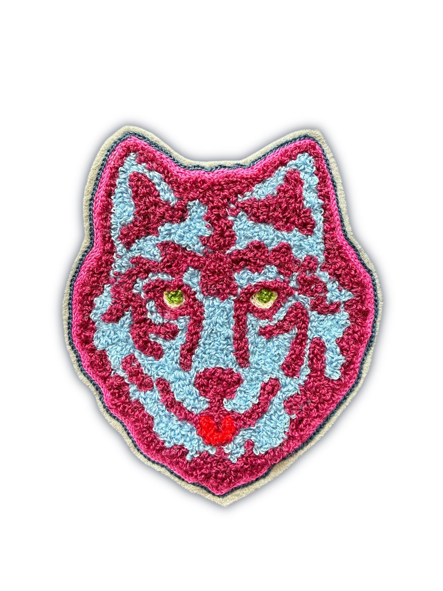 Weird Wolf Mascot Patch