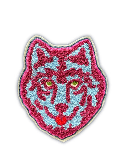 Weird Wolf Mascot Patch