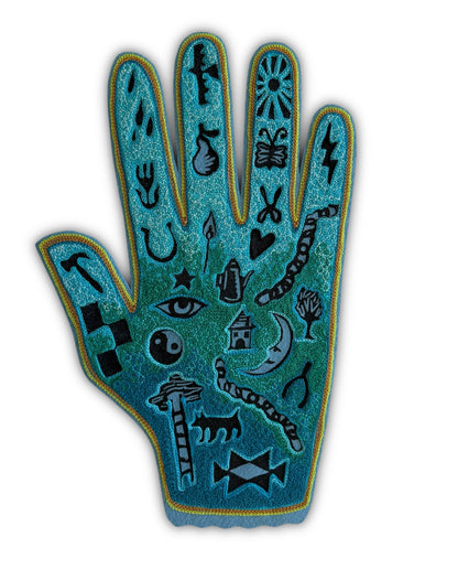 Magic Hand Backpatch - Blues