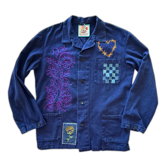 Vintage Chore Coat - Serape Cactus