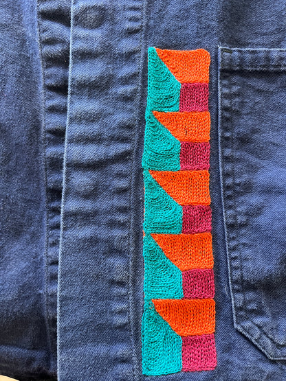 Vintage Chore Coat - Big Happy Sun