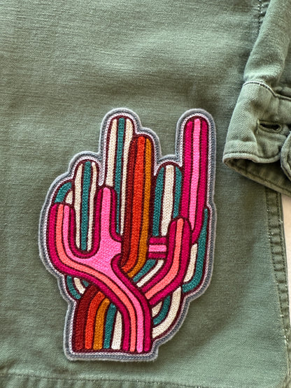 Vintage Military Shirt - Snake Bloom