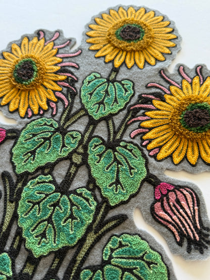 Sunflowers Backpatch XL
