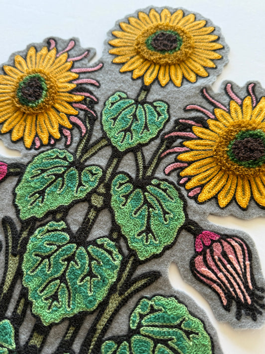 Sunflowers Backpatch XL