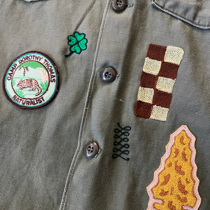 Vintage Military Shirt - Magic Hand Gold