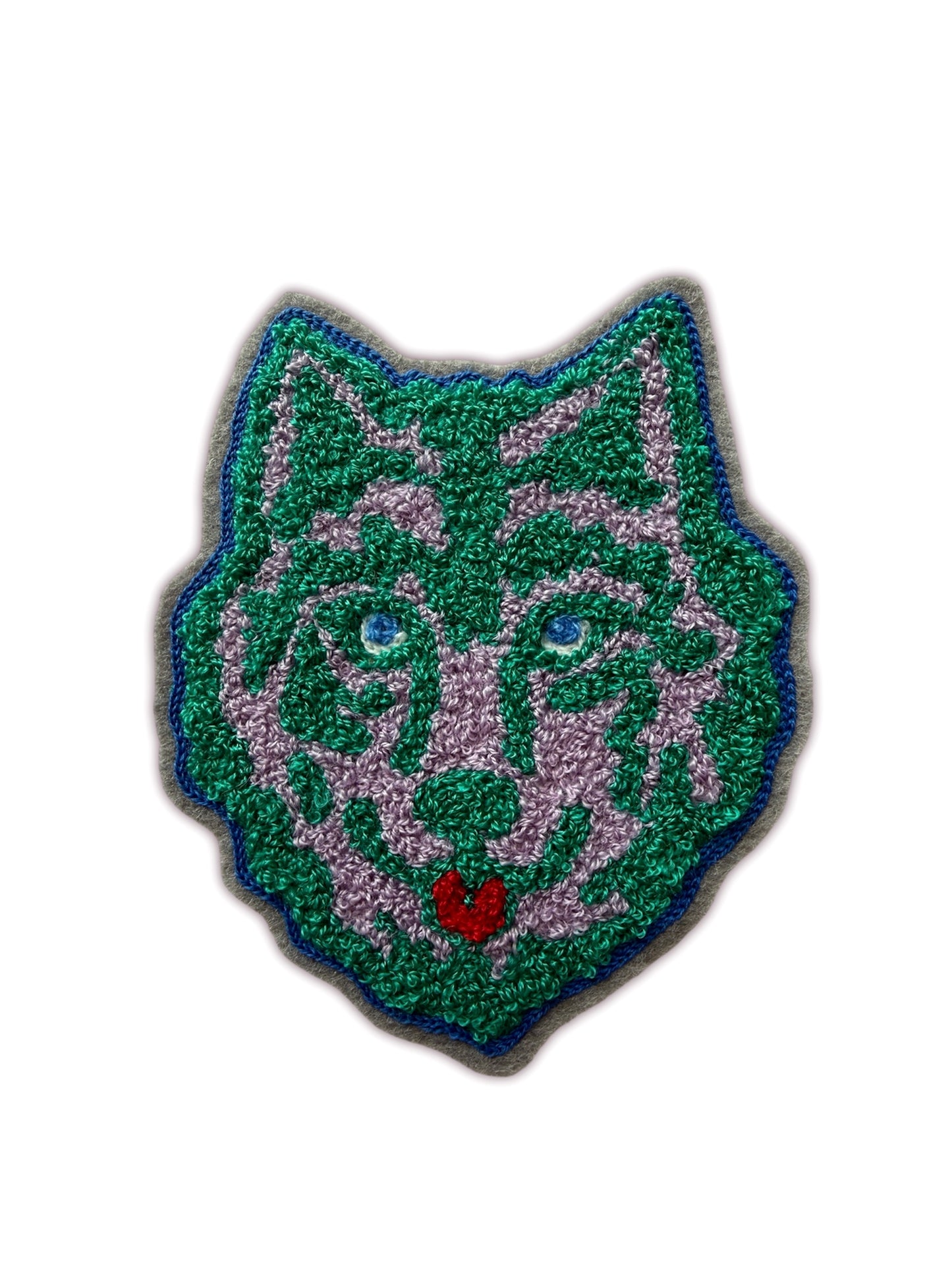 Weird Wolf Mascot Patch