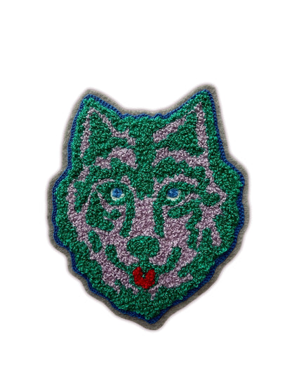Weird Wolf Mascot Patch
