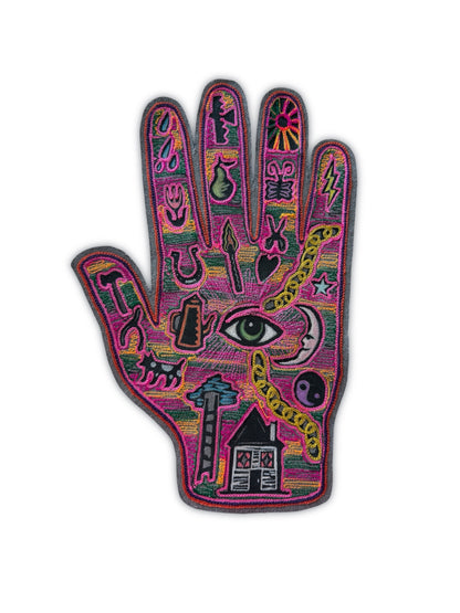 Magic Hand Backpatch - Neon Sunset