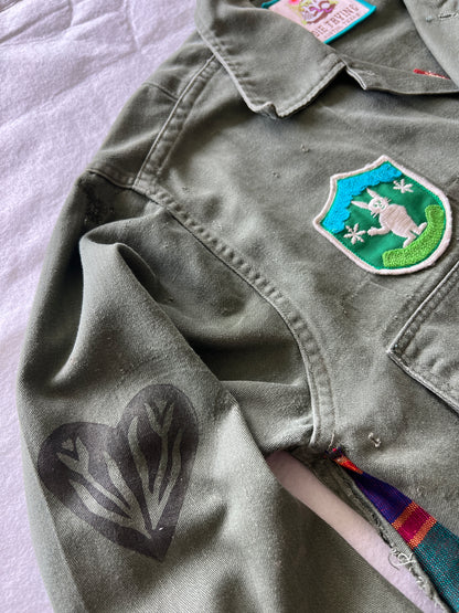 Vintage Military Shirt - Serape Sun