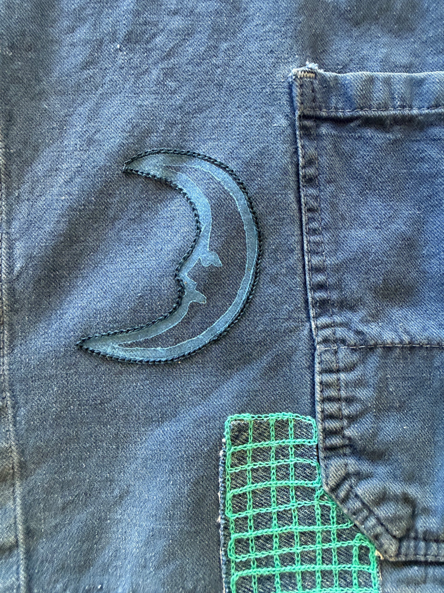 Vintage Embroidered French Chore Coat - Big Sun