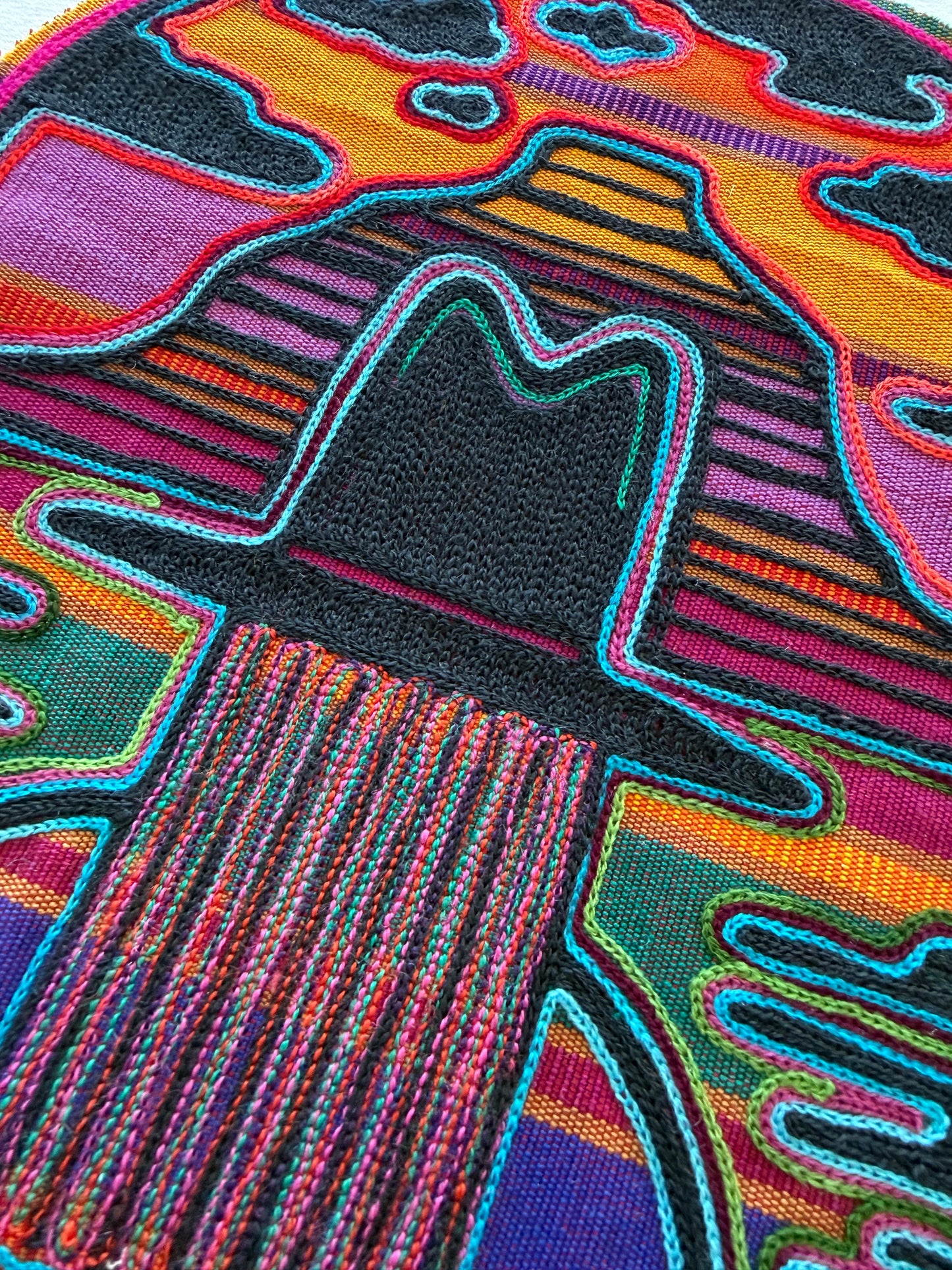 Sunset View Serape Backpatch 02