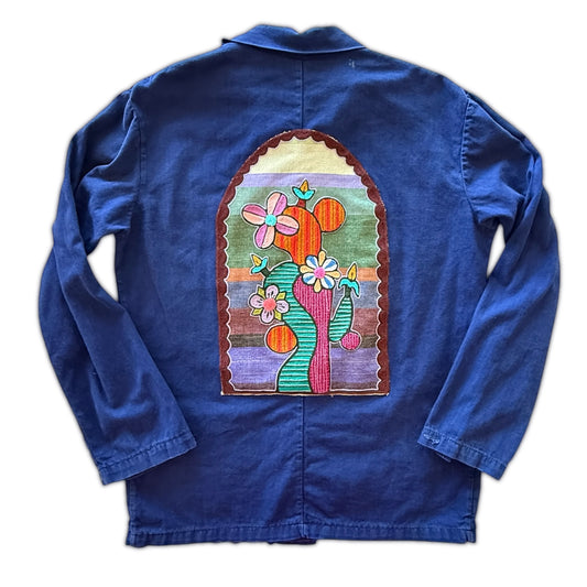 Vintage Chore Coat - Serape Cactus