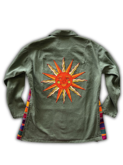 Vintage Military Shirt - Serape Sun