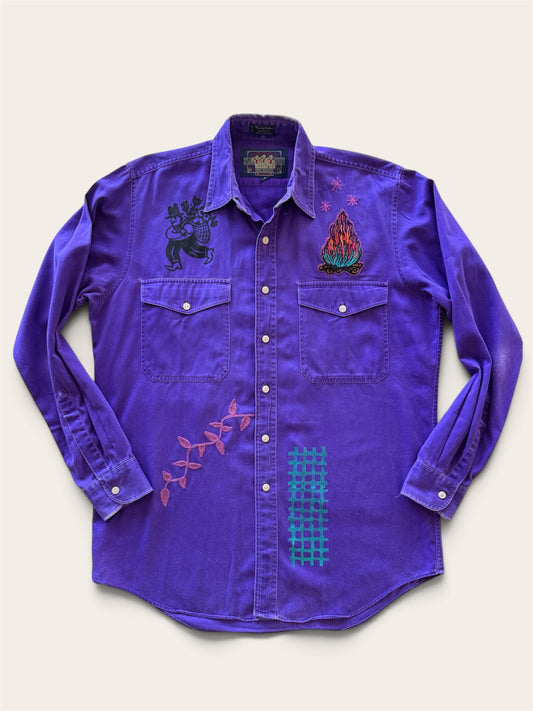 Vintage Ralph Lauren Button Down Shirt - Magic Hand