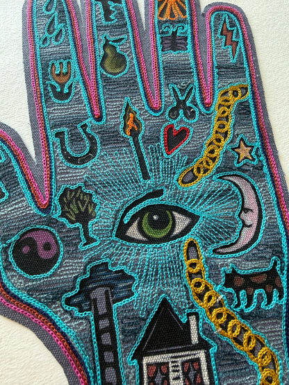 Magic Hand Backpatch - Blues 04