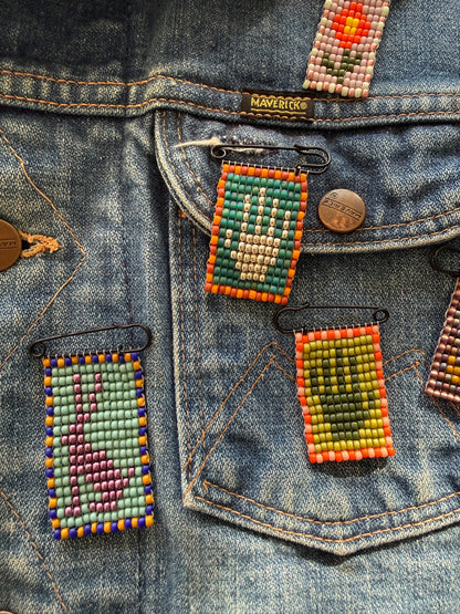 Handmade Beaded Broaches