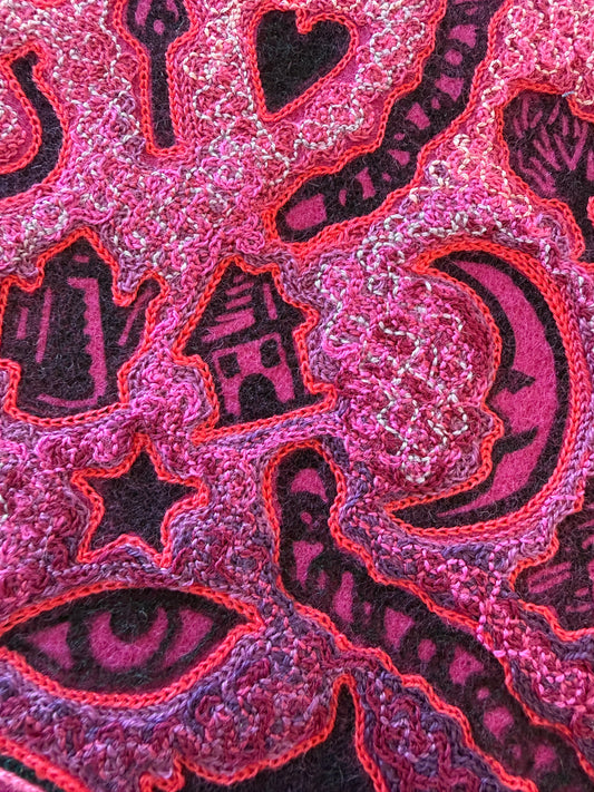 Magic Hand Backpatch - Pink/Purple