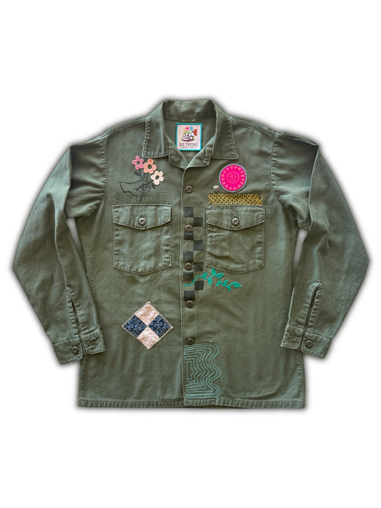 Vintage Military Shirt - Unicorn