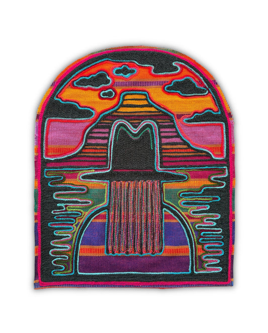 Sunset View Serape Backpatch 02