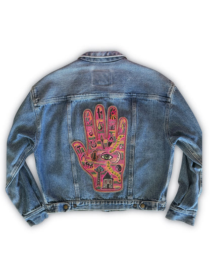 Magic Hand Backpatch - Neon Sunset