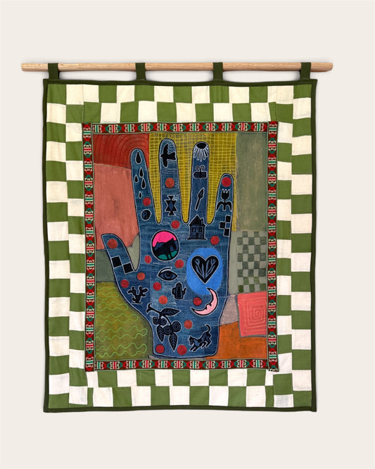 Magic Hand Mixed Media Wall Hanging
